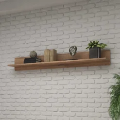 Wohnen Esszimmerregale|Regale*1,6m breites Hängeboard in Eiche Dekor - Aberdeen