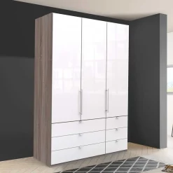 Wohnen Schränke|Kleiderschränke*1,5m Schlafzimmerschrank mit sechs Schubladen - Empresian