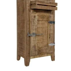 Wohnen Shabby Chic Möbel*Mango Holz Badezimmermöbel im Set - Suennas (vierteilig)