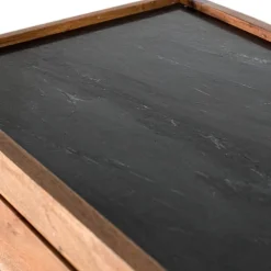 Wohnen Mangoholz Kommode mit Marmorplatte - Rasvanna