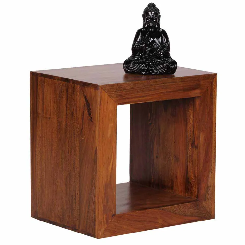 Wohnen Wohnzimmer-Regale|Esszimmerregale*Markanter Regalwürfel Hoslo breite Konturen