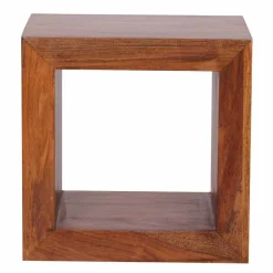 Wohnen Wohnzimmer-Regale|Esszimmerregale*Markanter Regalwürfel Hoslo breite Konturen