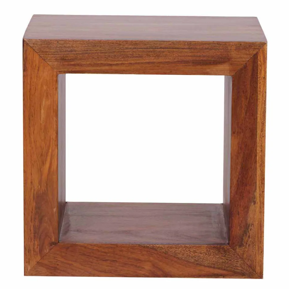 Wohnen Wohnzimmer-Regale|Esszimmerregale*Markanter Regalwürfel Hoslo breite Konturen