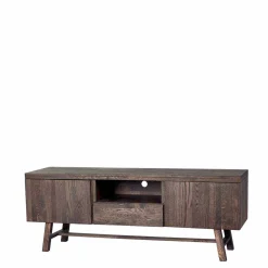 Wohnen Tv & Hifi-Möbel|Tv & Hifi-Möbel*Markantes Retro TV Board aus Eiche dunkel - Vedraza