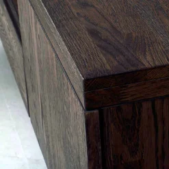 Wohnen Tv & Hifi-Möbel|Tv & Hifi-Möbel*Markantes Retro TV Board aus Eiche dunkel - Vedraza