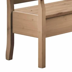 Wohnen Küchenbänke|Esszimmerbänke*Massiv Eckbank Giurgia mit Truhe