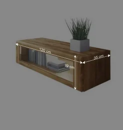 Wohnen Schränke|Esszimmerschränke*Massiv Hängeschrank Vaskov mit Glasklappe