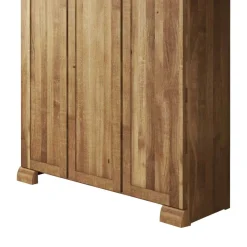 Wohnen Naturholzmöbel|Massivholzmöbel*Massiv Kleiderschrank Vaskov aus Wildeiche geölt