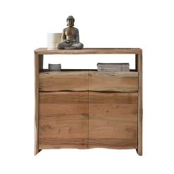 Wohnen Massive Kombi-Kommode mit Baumkante - Necrus