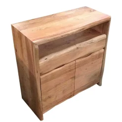 Wohnen Massive Kombi-Kommode mit Baumkante - Necrus