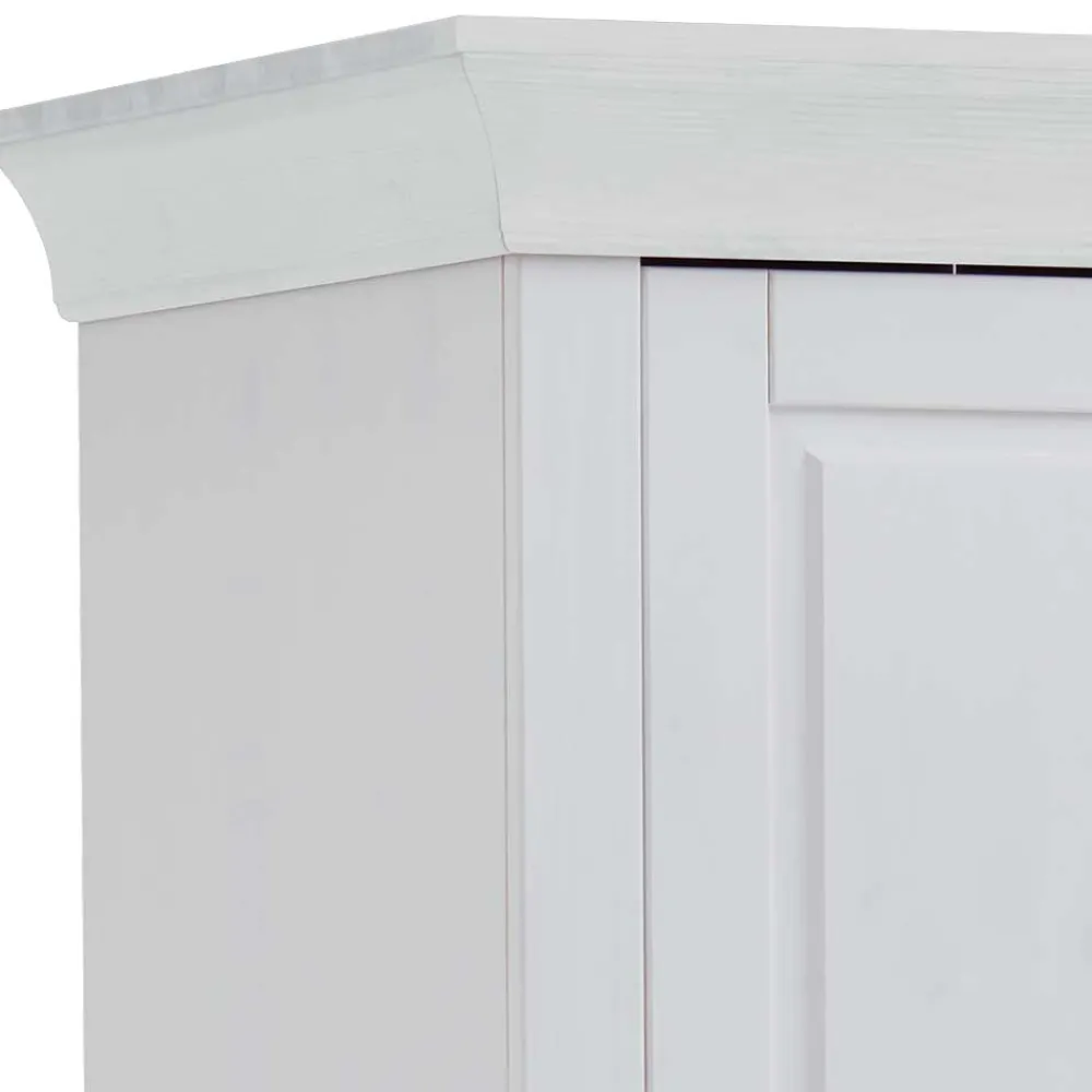 Wohnen Kinderkleiderschränke|Babyzimmerschränke*Massiver Kinder Kleiderschrank in Weiß - Satumare