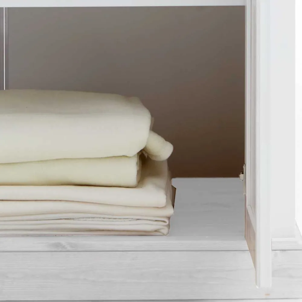 Wohnen Kinderkleiderschränke|Babyzimmerschränke*Massiver Kinder Kleiderschrank in Weiß - Satumare