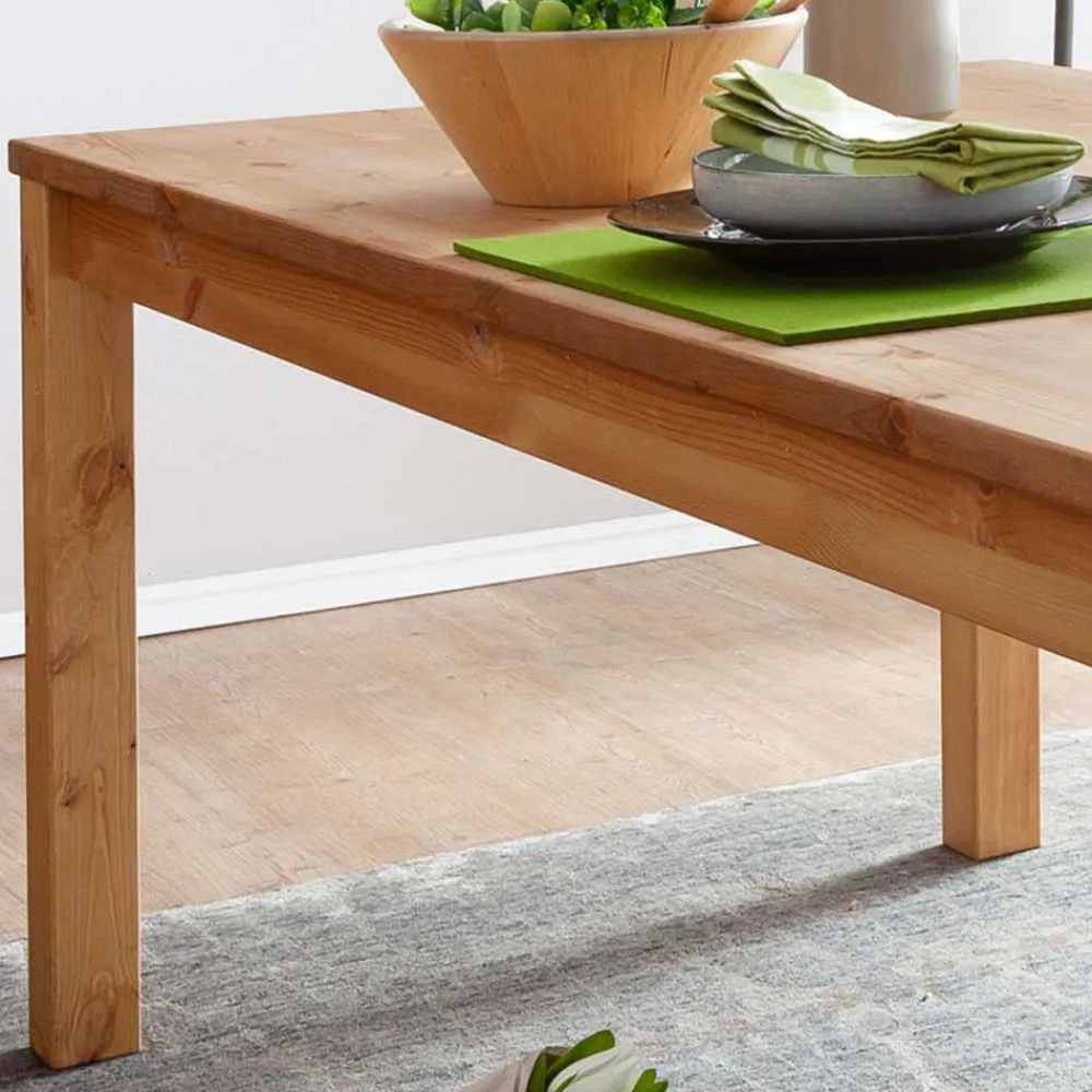 Wohnen Massiver Tisch in Eiche gebeizt & geölt - Filedria
