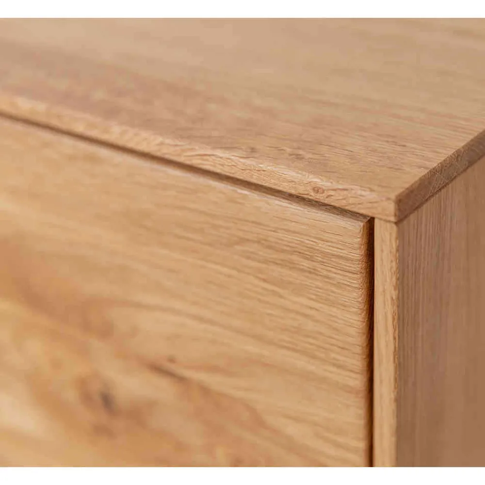 Wohnen Massiver TV Unterschrank mit LED Licht - Cocondar