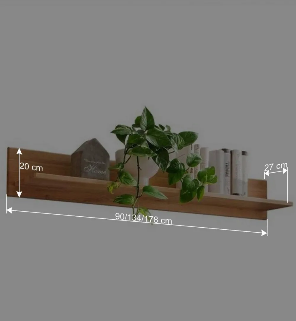 Wohnen Massives Eiche Wandboard in drei Breiten - Teano