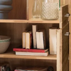 Wohnen Massives Highboard mit vier Türen - Loitons