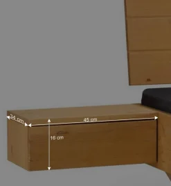 Wohnen Jugendbetten*Massives Holzbett mit Kufengestell - Vorianca