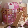Wohnen Jugendbetten|Kinderbetten*Massives Mädchen Rutschebett aus Buche Natur - Haikon