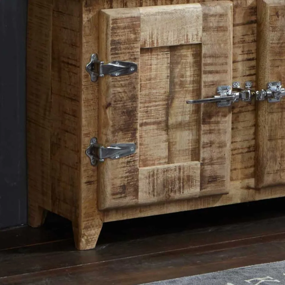 Wohnen Shabby Chic Möbel*Massivholz Badmöbel aus Mango - Suennas (fünfteilig)