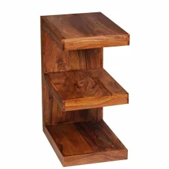 Wohnen Massivholz Beistelltisch Hoslo im E-Design