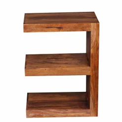 Wohnen Massivholz Beistelltisch Hoslo im E-Design