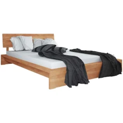 Wohnen Massivholz Bett Barvuda aus Kernbuche