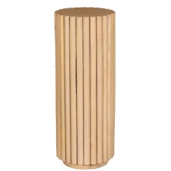 Wohnen Massivholz Blumensäule aus Mangobaum - Marzias