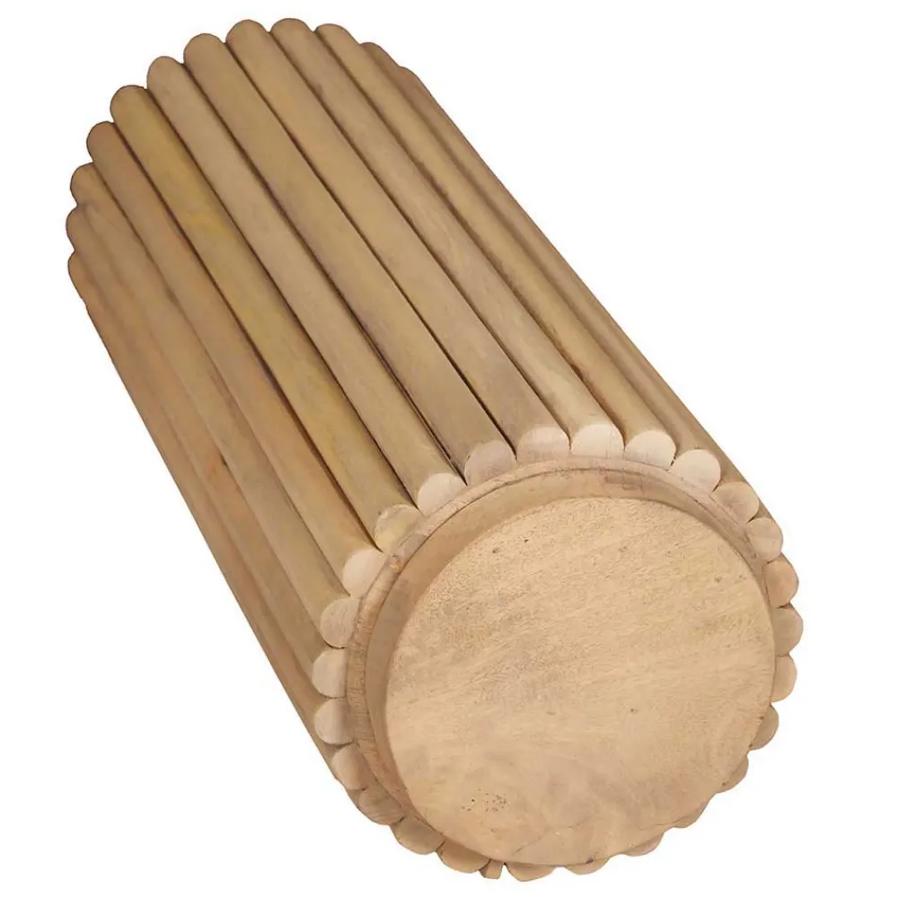 Wohnen Massivholz Blumensäule aus Mangobaum - Marzias