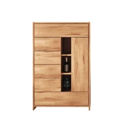 Wohnen Massivholz Brotschrank Salomonia aus Kernbuche geölt