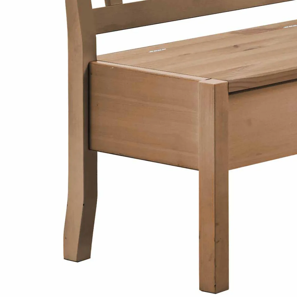 Wohnen Küchenbänke|Esszimmerbänke*Massivholz Eckbank Giurgia aus Kiefer Landhaus