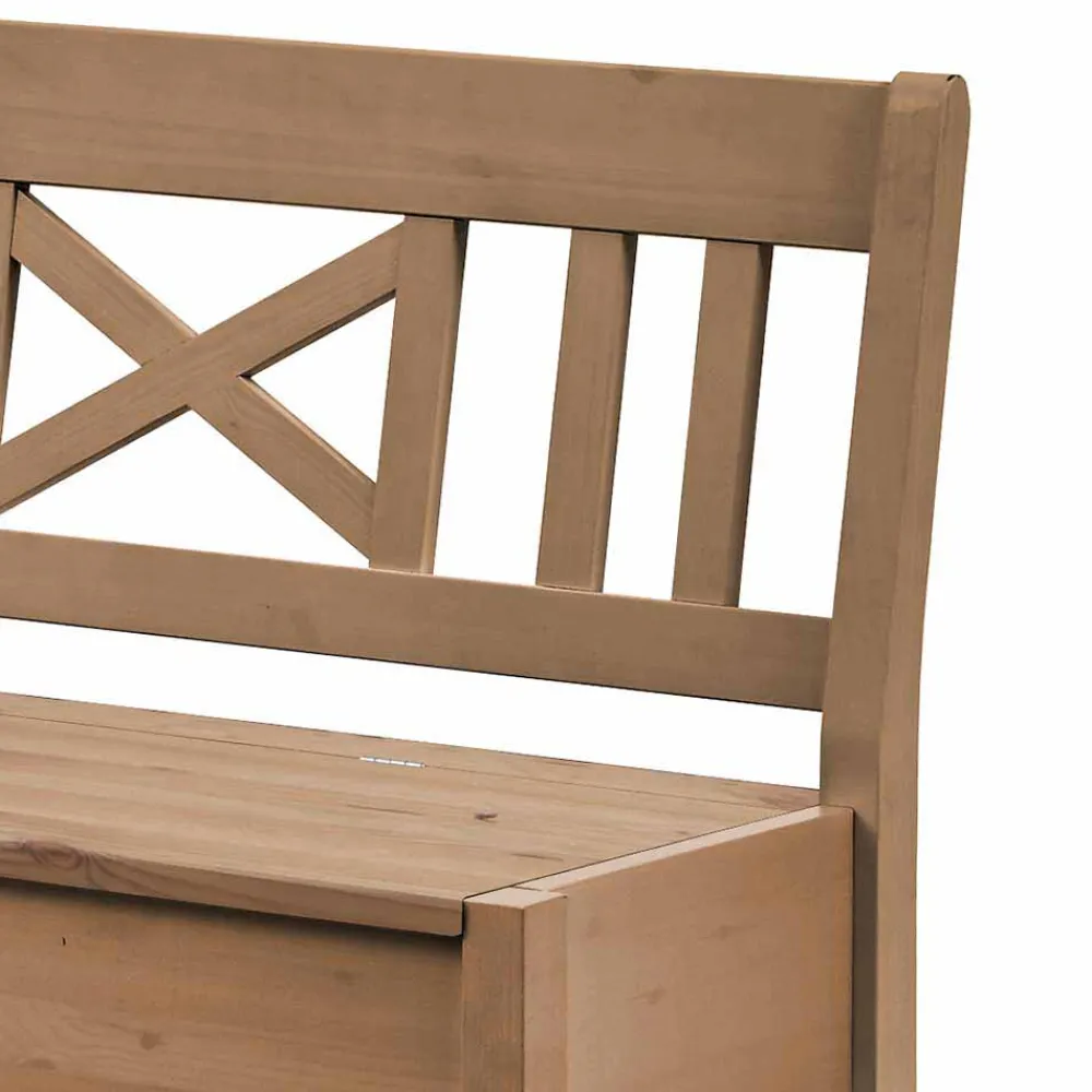 Wohnen Küchenbänke|Esszimmerbänke*Massivholz Eckbank Giurgia aus Kiefer Landhaus