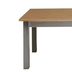 Wohnen Graue Möbel|Naturholzmöbel*Massivholz Esstisch Ziamora in Grau Kiefer