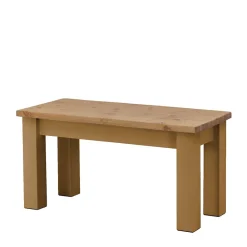 Wohnen Massivholz Esstischbank in Kiefer Laugenfarbig - Bowie
