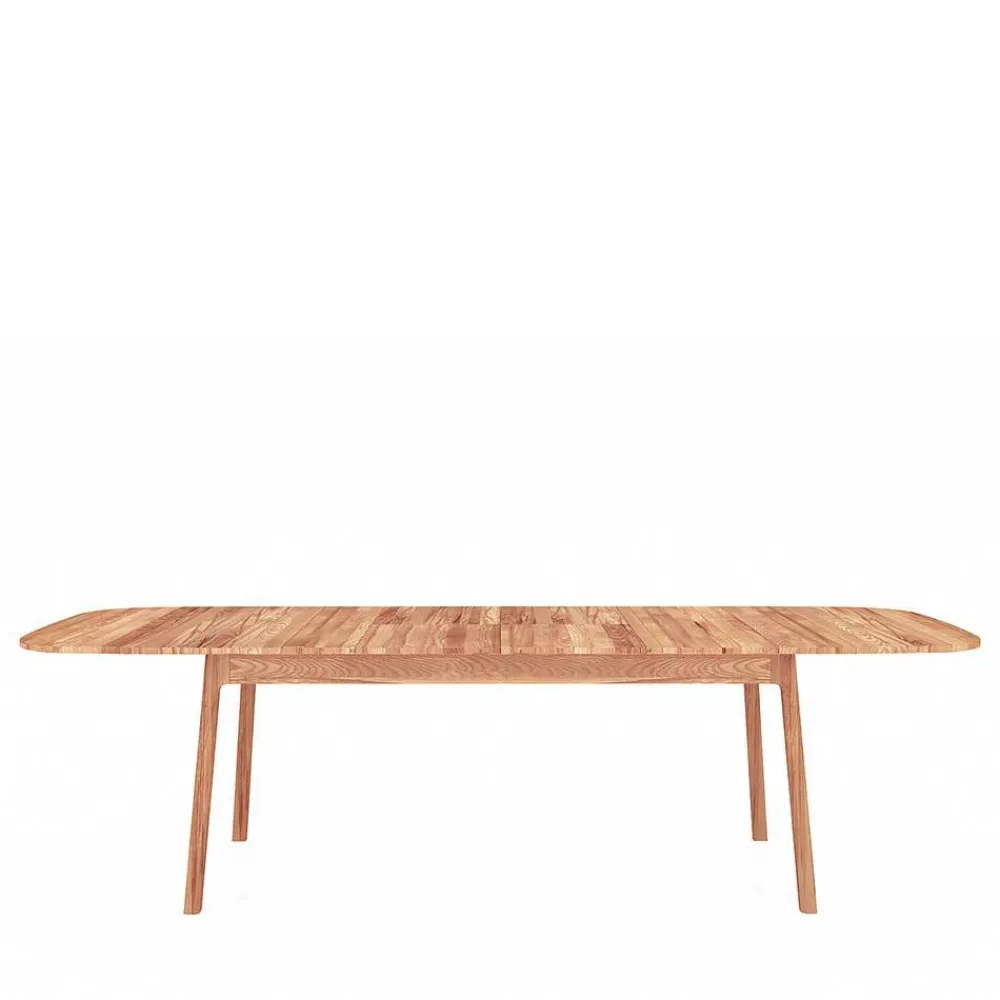 Wohnen Naturholzmöbel|Massivholzmöbel*Massivholz Esszimmertisch zum Ausziehen - Lana