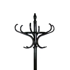 Wohnen Garderoben|Garderoben*Massivholz Garderobenständer in Schwarz - Wega