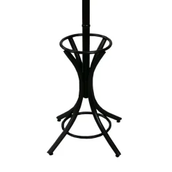 Wohnen Garderoben|Garderoben*Massivholz Garderobenständer in Schwarz - Wega