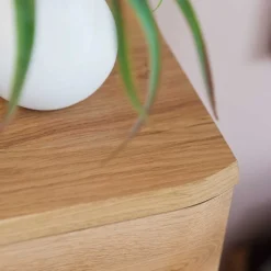 Wohnen Massivholz Hochkommode aus Eiche - Mabasa