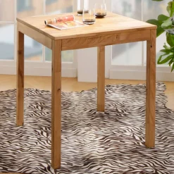 Wohnen Massivholz Küchentisch aus geölter Wildeiche - Funky