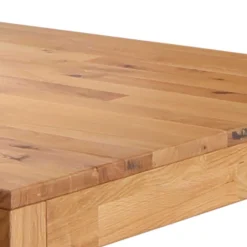 Wohnen Massivholz Küchentisch aus geölter Wildeiche - Funky