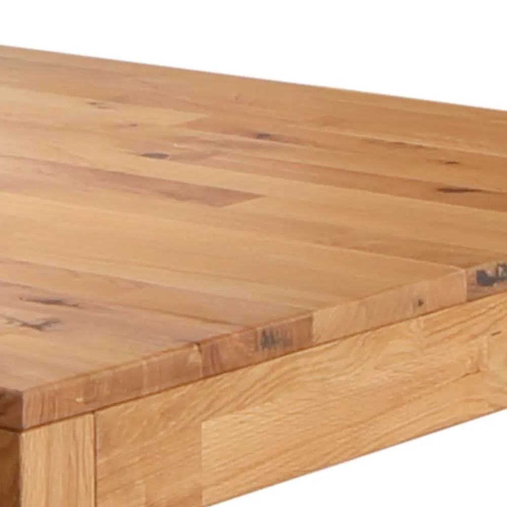 Wohnen Massivholz Küchentisch aus geölter Wildeiche - Funky