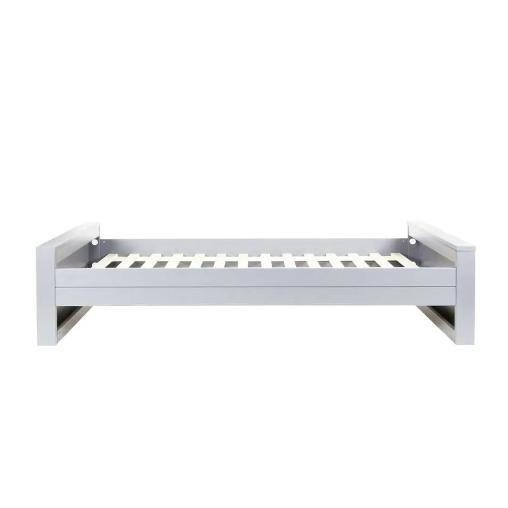 Wohnen Graue Möbel|Kinderbetten*Massivholz Kinderbett Brasdon in Beton Grau