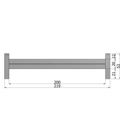 Wohnen Graue Möbel|Kinderbetten*Massivholz Kinderbett Brasdon in Beton Grau