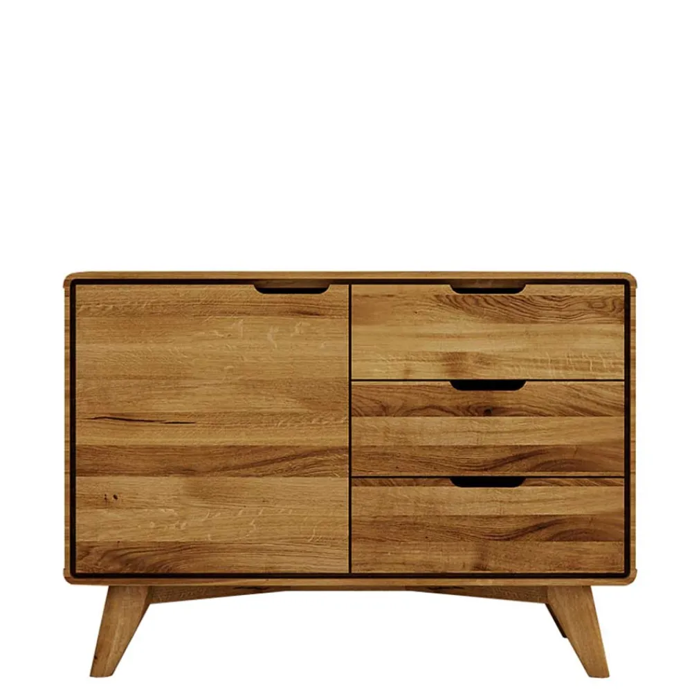 Wohnen Tv & Hifi-Möbel|Tv & Hifi-Möbel*Massivholz Kombi-Kommode in Natur geölt - Eavy I