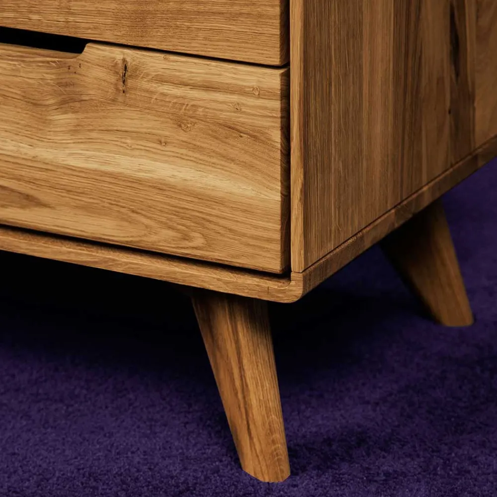 Wohnen Tv & Hifi-Möbel|Tv & Hifi-Möbel*Massivholz Kombi-Kommode in Natur geölt - Eavy I