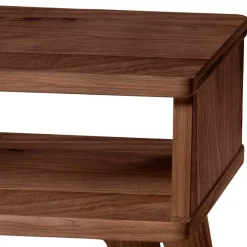 Wohnen Kommoden|Nachttische*Massivholz Nachtkonsole aus Nussbaum - Bordona