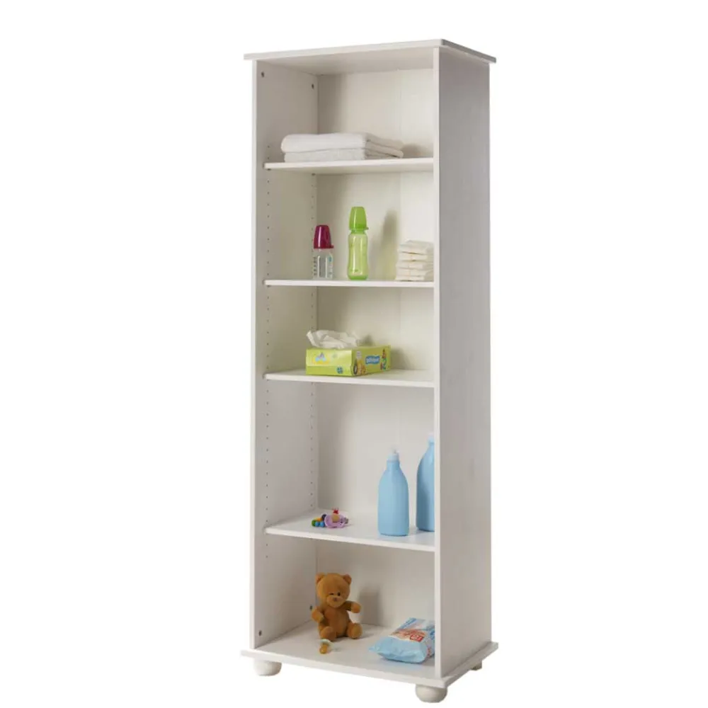 Kinder Wohnen Massivholz Regal Narcisso aus Kiefer