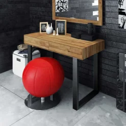 Wohnen Schminktische*Massivholz Schminktisch Manzey aus Wildeiche Massivholz