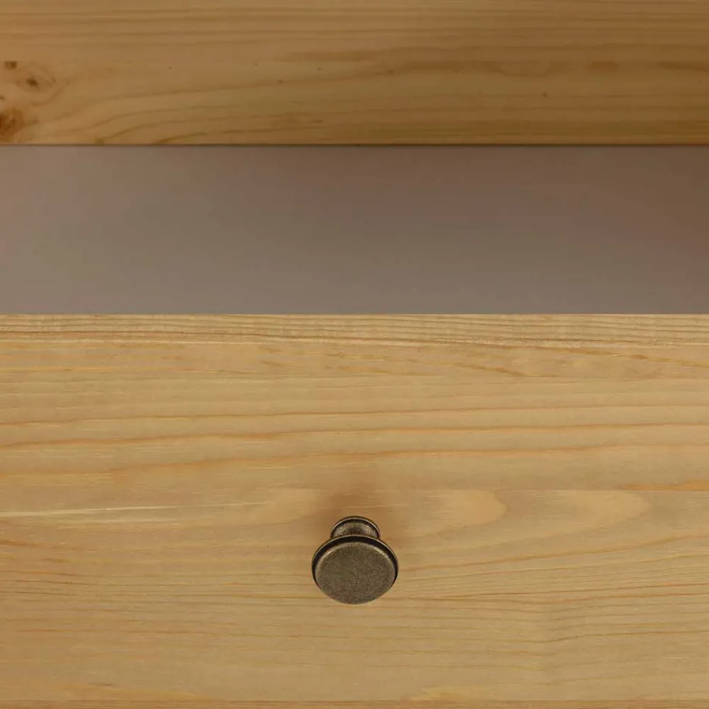 Wohnen Schuhschränke*Massivholz Schuhschrank mit Lamellentüren - Zavieca