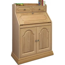 Wohnen Esszimmerschränke|Highboards*Massivholz Sekretär aus Eiche geölt - Catuella