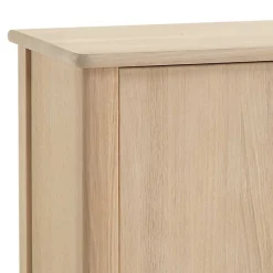 Wohnen Massivholz Sideboard in Eiche Bianco - Vangus
